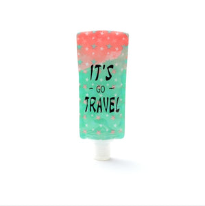 Cute Portable Travel Folding Dispensing Bag Shower Shampoo Bottle Facial Cleanser Liquid Storage Bag Dropshipping 1 Pcs