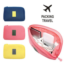 Load image into Gallery viewer, Travel Storage Bag Earphone Cable package Makeup Bag Receive Package Coin Purse Portable pack organizer Key case bolsos mujer*