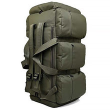 Load image into Gallery viewer, 90L Large Capacity Men&#39;s Travel Bags Canvas Military Tactical Backpack Waterproof Hiking Climbing Camping Rucksack Bags XA216K