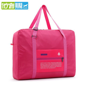 IUX Foldable Travel Bags Clothes Luggage Storage Organizer Collation Pouch Cases Accessories Supplies Gear Items Stuff Case