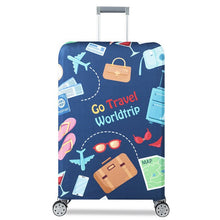 Load image into Gallery viewer, Thicker trolley Luggage Protective Covers Suitcase Case Travel Accessorie Baggag Elastic Luggage Cover for 18-32 inch Suitcase