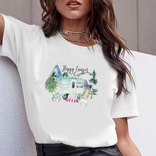 Load image into Gallery viewer, Women Clothes Print No Wander Lost Travel Print Summer Tshirt Printed Women Shirt T Female T-shirt Top Casual Woman Tee