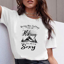 Load image into Gallery viewer, Women Clothes Print No Wander Lost Travel Print Summer Tshirt Printed Women Shirt T Female T-shirt Top Casual Woman Tee