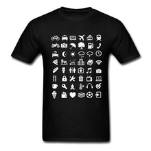 Load image into Gallery viewer, New T Shirts Unisex Funny Tops Tee Shirt For Men Travel Icon T-Shirt Summer Traveller Backpacking Global World Tee Iconspeak