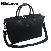 Load image into Gallery viewer, Nistova Waterproof Handbag Women Duffel Travel Tote Oxford Jacquard Travel Bag Weekend Bag Large Capacity Overnight Bag