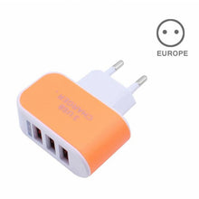 Load image into Gallery viewer, EU/US Plug Charger Station 3 Port USB Charge Charger Travel AC Power Chargers Adapter For Travel Accessories